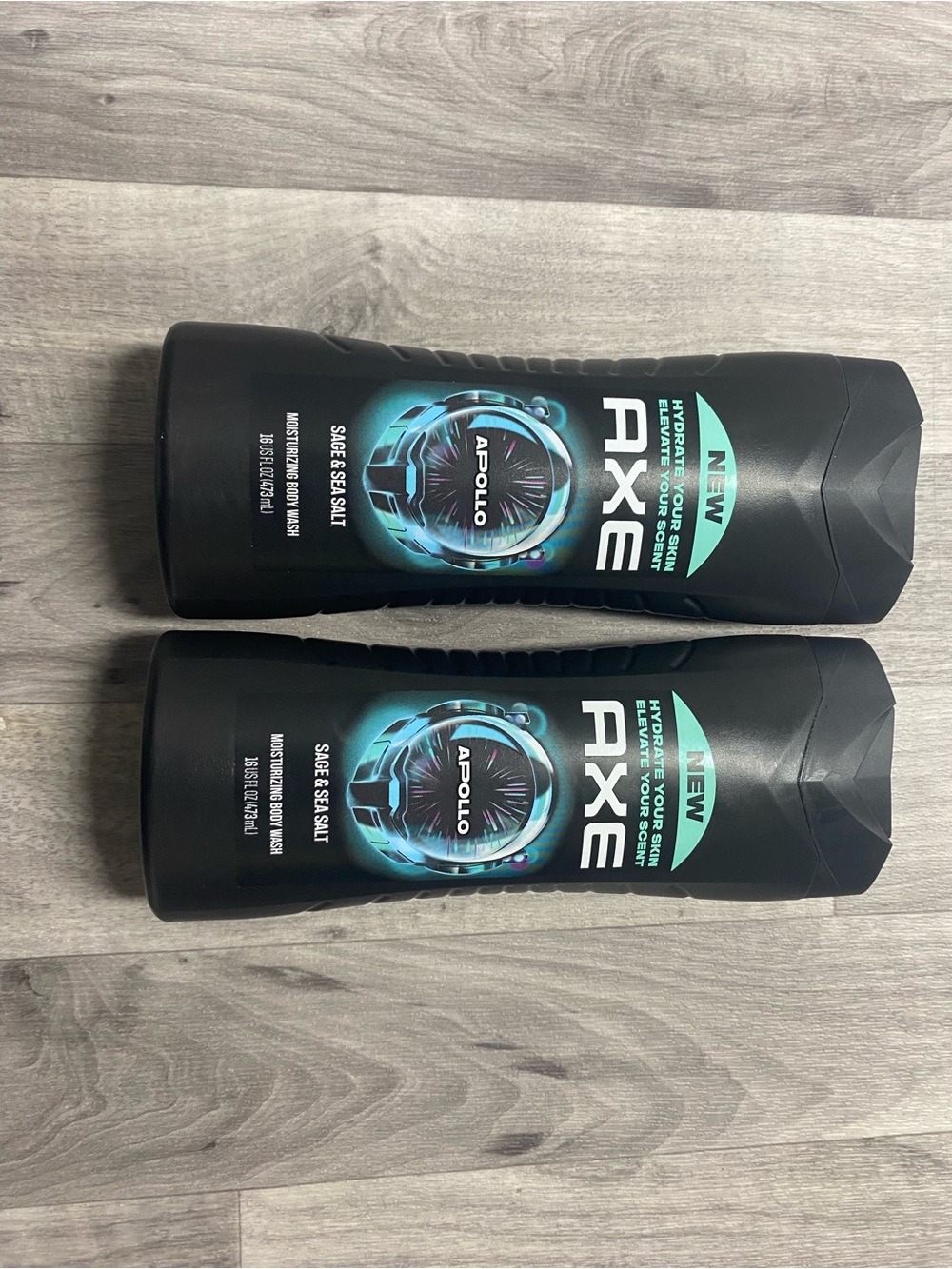 AXE Apollo Black Body Wash - Hydrating Men’s Body Wash (Black)
